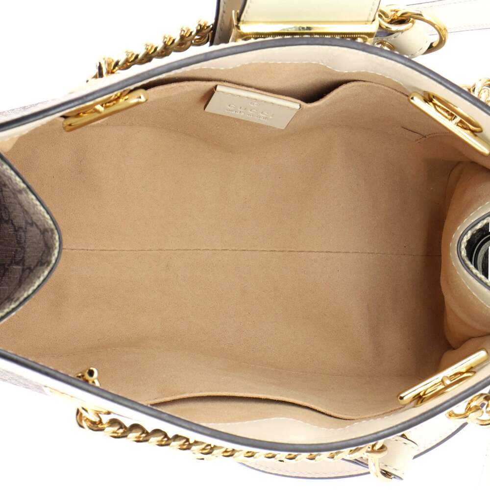 Gucci Padlock Chain Tote Gg Coated #243208G16B - Picture 5 of 6